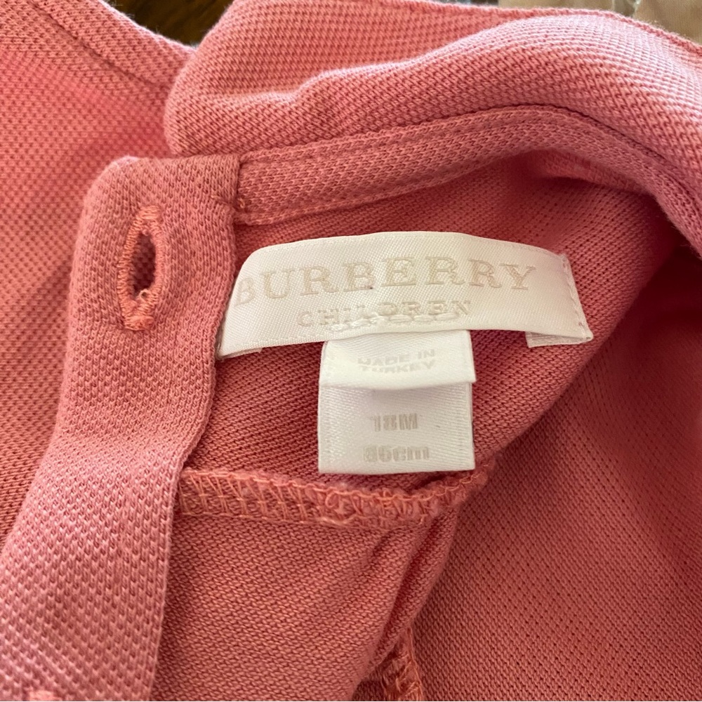 Burberry Classic Pink Blush Baby Dress - Picture 7 of 8